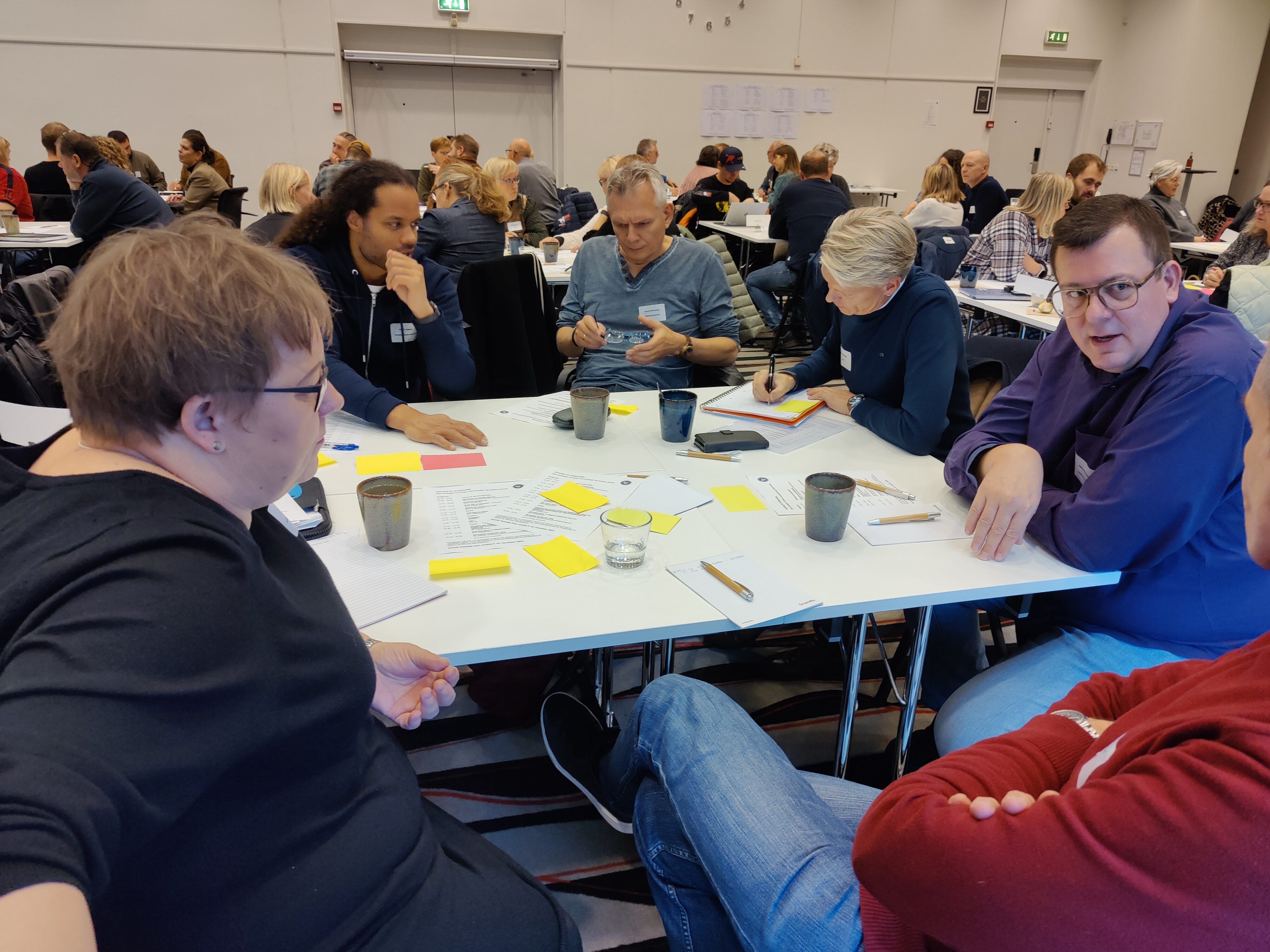 Deltagere i temadag om arbejdsmiljø