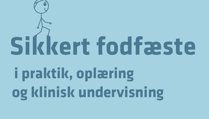 Billede til artiklen Sikkert fodfæste – i praktik, oplæring og klinisk undervisning
