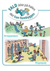 Plakat dagtilbud: Typiske fald- og snubleulykker i dagtilbud