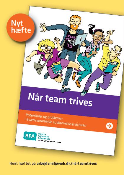 Flyer: Når team trives