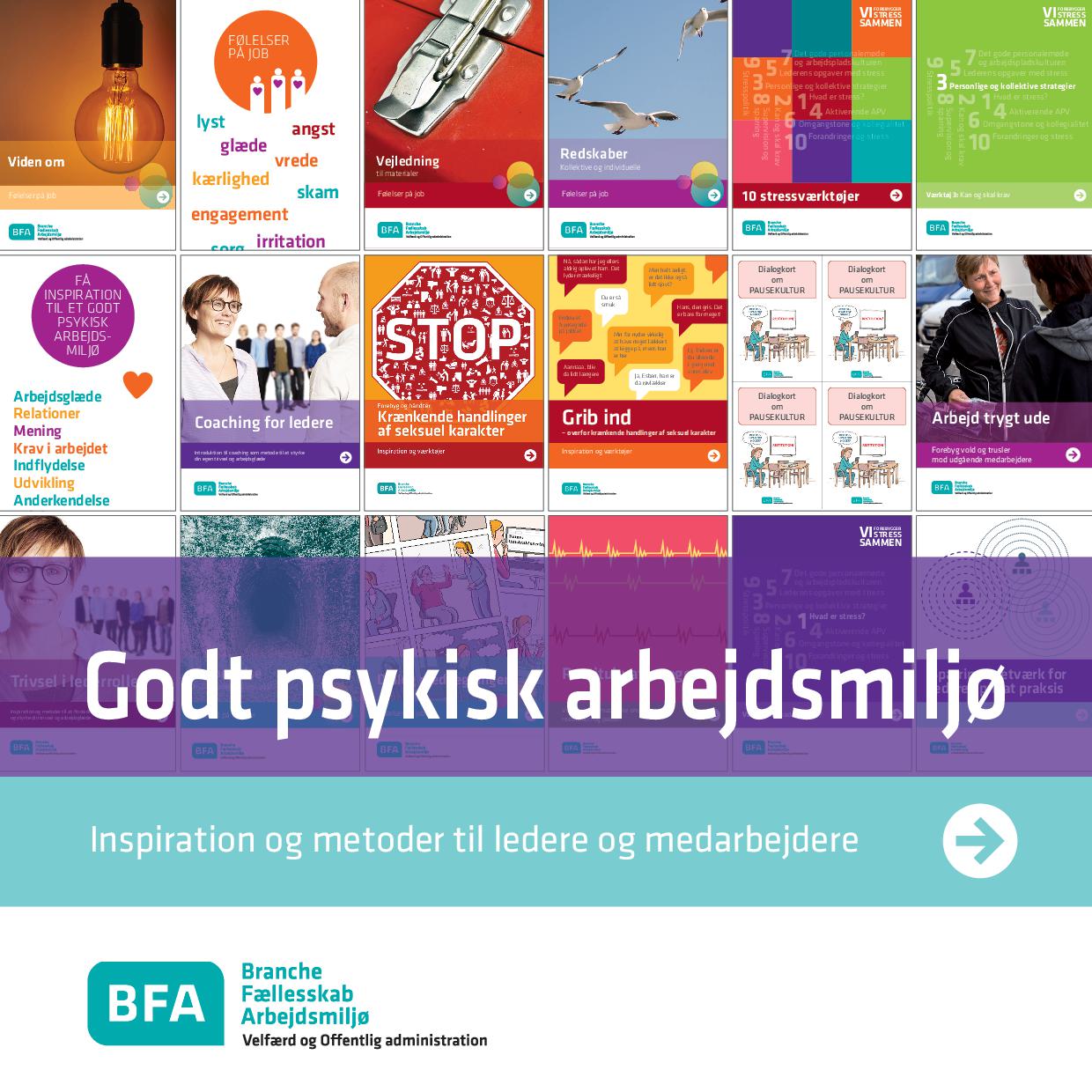 Inspirationsmateriale: Godt psykisk arbejdsmiljø