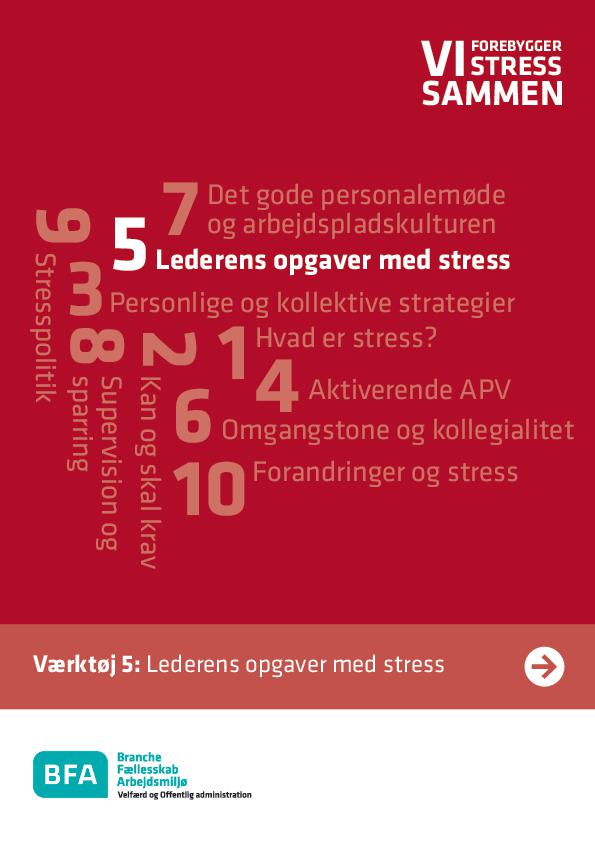 Lederens opgaver med stress