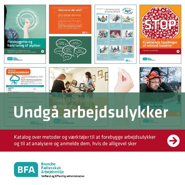 Katalog: Undgå arbejdsulykker