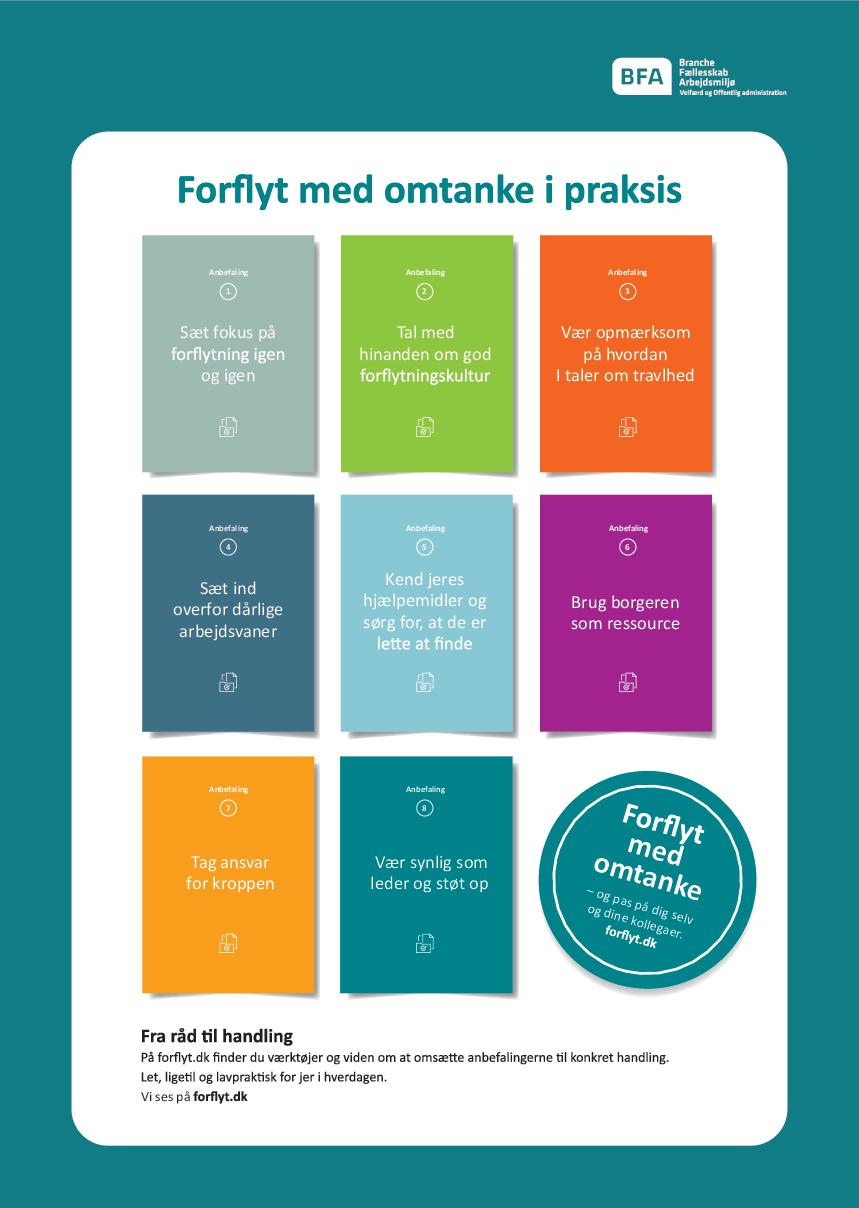 Plakat: Forflyt med omtanke