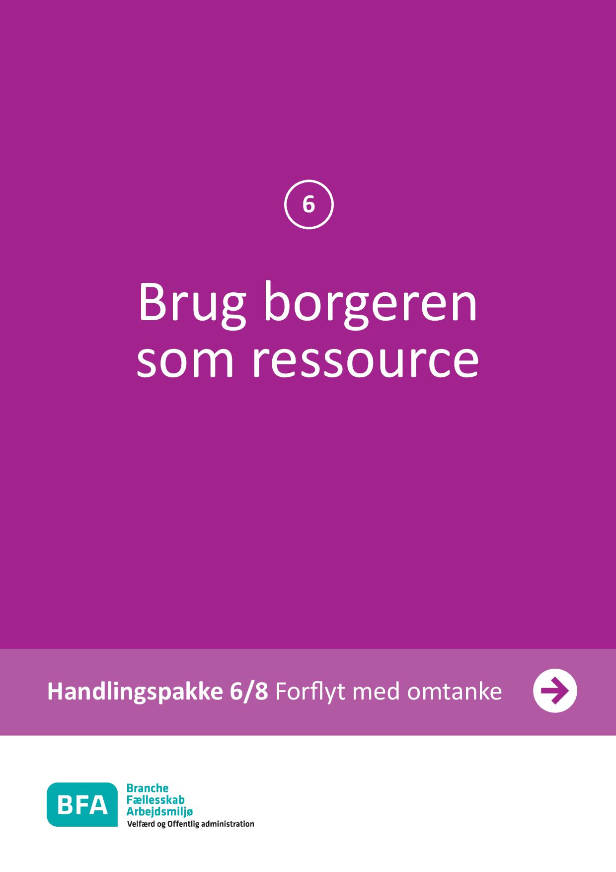 Brug borgeren som ressource