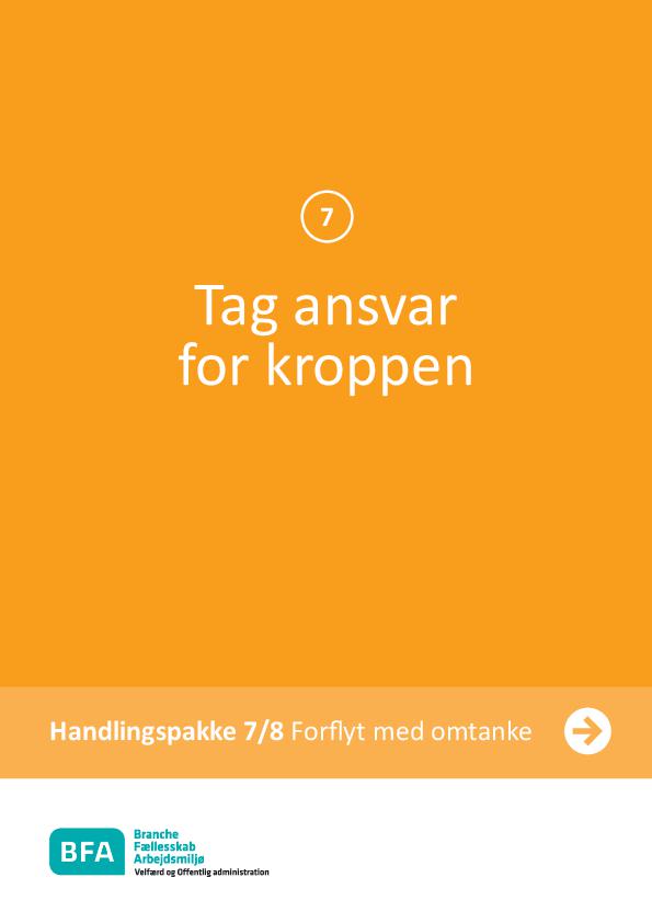 Tag ansvar for kroppen