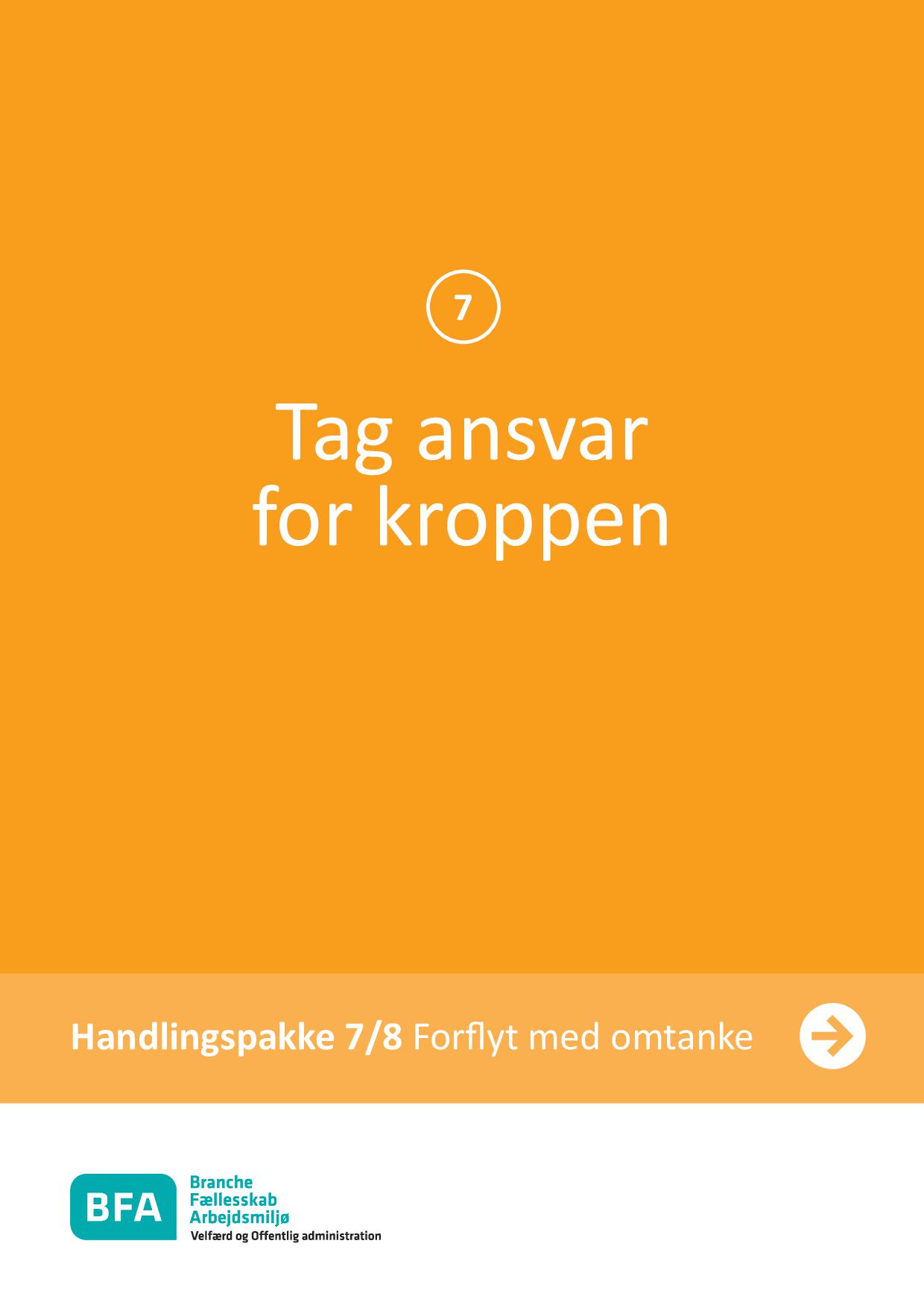 Tag ansvar for kroppen