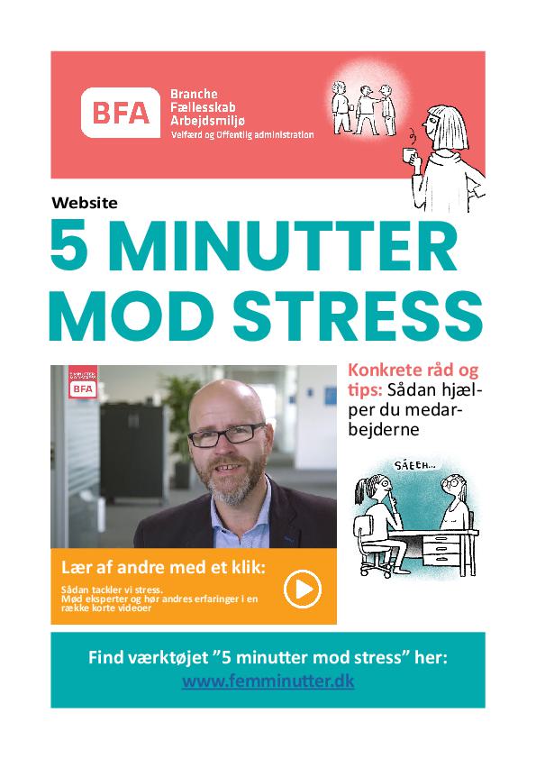 5 minutter mod stress - pjece