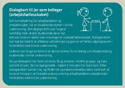 Kolleger - Klinisk undervisning