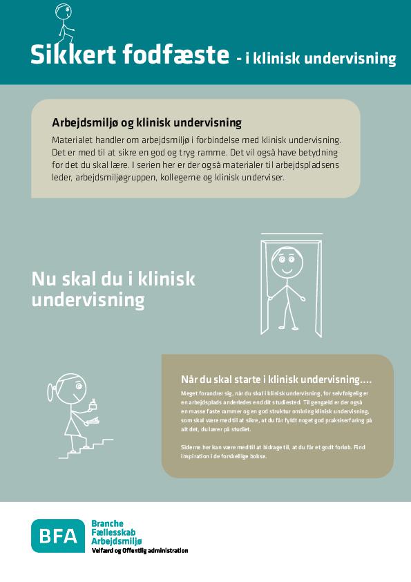 Den studerende - Klinisk undervisning