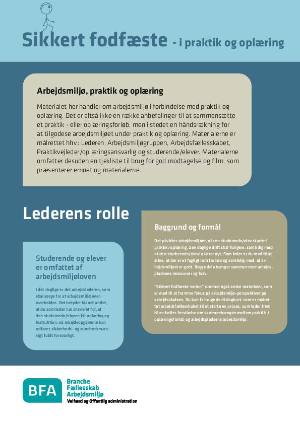 Lederen - Praktik og oplæring