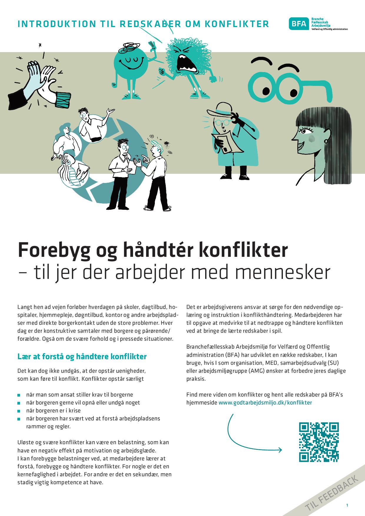 Introduktion til redskaber om konflikter