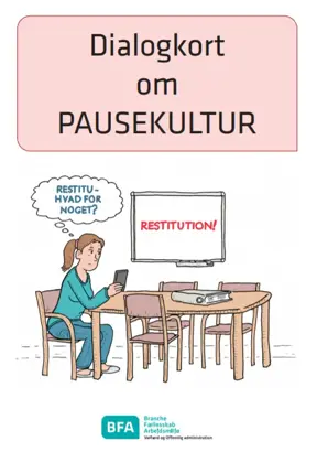 Dialogkort om restitution og pausekultur