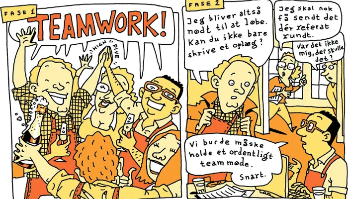 Billede til artiklen Teamarbejde i trivsel